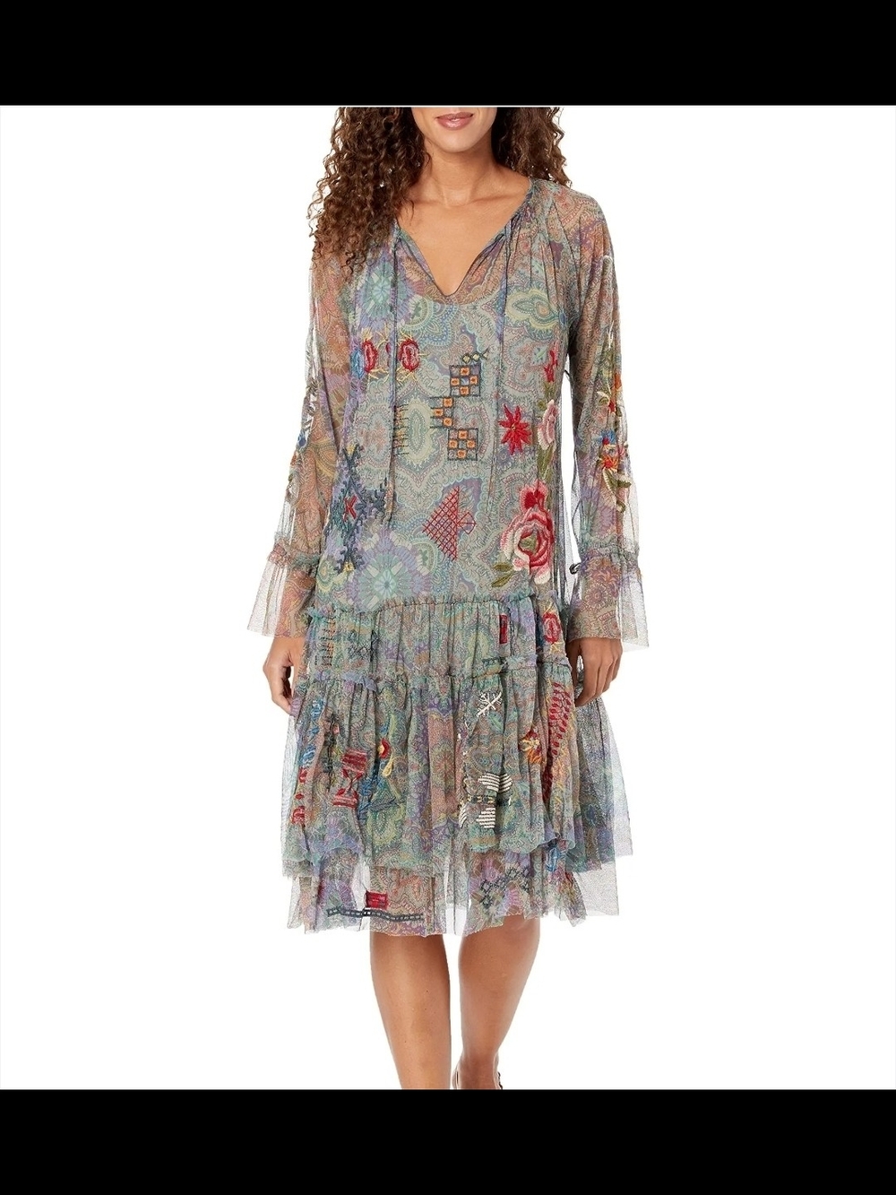 Johnny Was | Wilde Mesh Dress